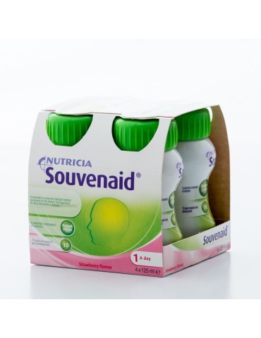 Souvenaid Strawberry 4x125ml
