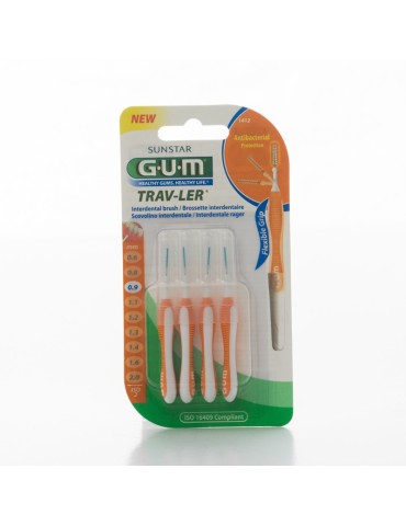 GUM Proxabrush Trav-Ler 0,9mm 1412