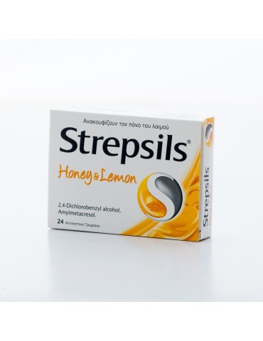 Strepsils Honey & Lemon 24's