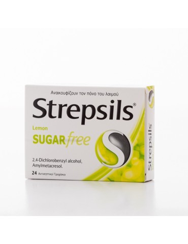 Strepsils Lemon Sugar Free 24's