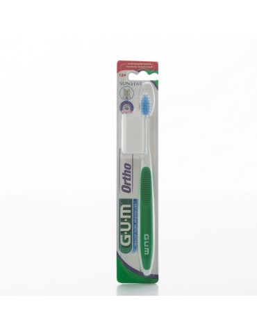 GUM Orthodontic Toothbrush Soft 124