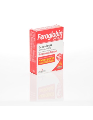 VITABIOTICS Feroglobin B12 30 Capsules ( 1 + 1 FREE )