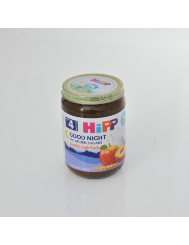 HiPP Good Night Semolina Apple Peach 190g - BIO