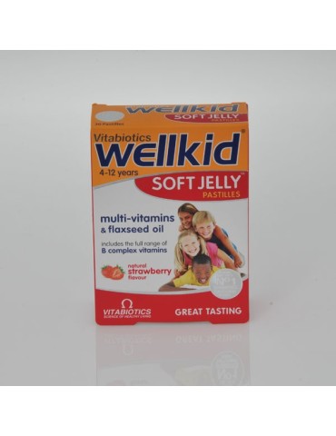 VITABIOTICS Wellkid Soft Jelly 30 Strawberry Pastilles