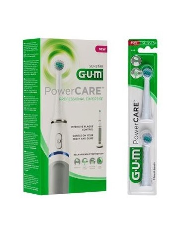 GUM PowerCARE™ Electric Toothbrush Refills