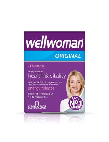 VITABIOTICS Wellwoman Original 30 Capsules (1+1 FREE)