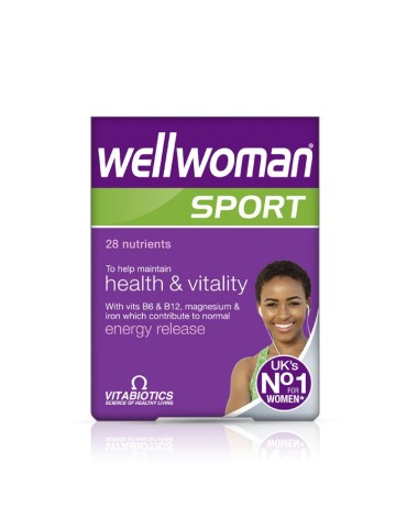 VITABIOTICS Wellwoman Sport 30 Tablets
