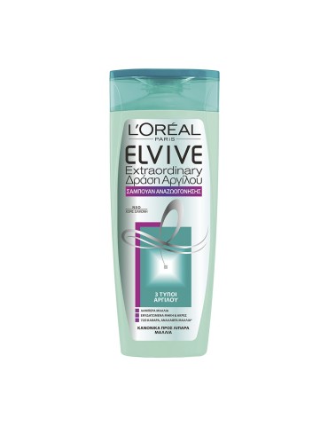 ELVIVE EXTRAORDINARY ARGILE SHAMPOO 400ML