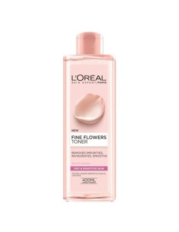 L'OREAL PARIS FINE FLOWERS TONER DRY & SENSITIVE SKIN
