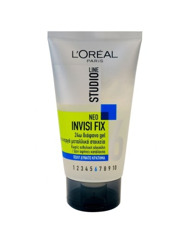 L'ORÉAL STUDIO LINE INVISIFIX MINERAL GEL 6 150ML