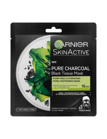 SKIN ACTIVE CHARCOAL TISSUE MASK 28G