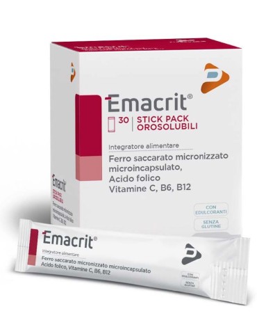 Emacrit 30 Soluble Sticks Pack