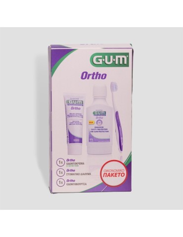 GUM Offer Orthodontic Set 1T/P, 1M/W, 1T/Br