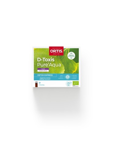 ORTIS D-Toxis Pure Aqua - Express 7 X 15ml