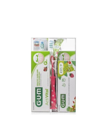 GUM OFFER Activital Family SET 2T/P & 2T/Br for Adults, 1T/P & 1T/Br for Kids