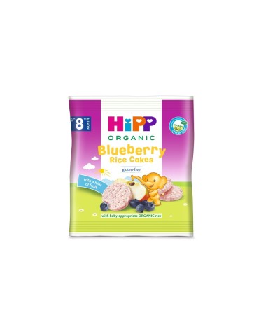 HiPP Blueberry Rice Cakes 30gr- BIO