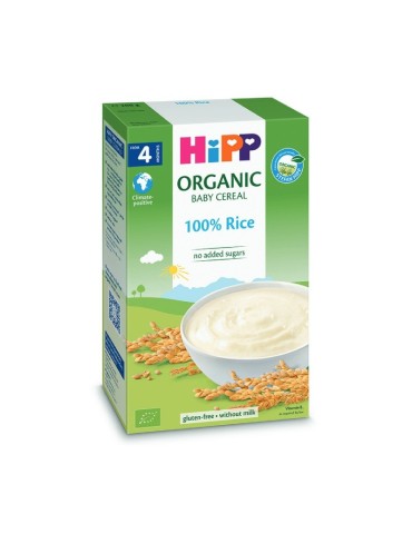 HiPP Baby Rice, Organic Cereal Pap, 200g