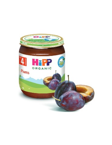 HiPP Plums, BIO, 125g