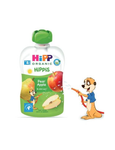 HiPP Pear Apple Pouch 100g - BIO