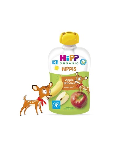 HiPP Apple Banana Pouch 100g - BIO