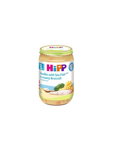 HiPP Noodles with Sea Fish in creamy Broccoli, BIO, 220g