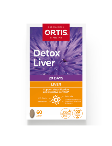 ORTIS Detox Liver 60 Tablets