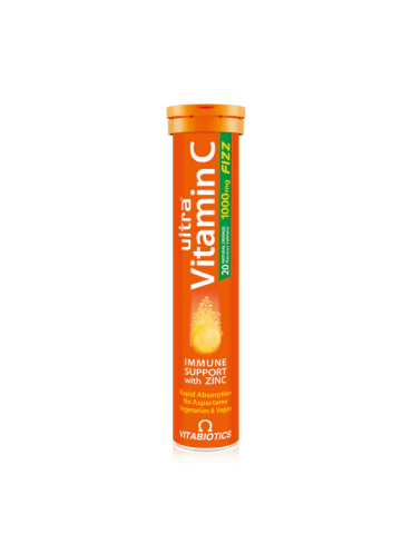 VITABIOTICS Ultra Vitamin C Fizz 20 Tablets (1+1 FREE)
