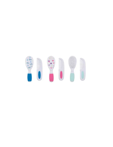 NUBY COMB AND BRUSH