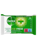 DETTOL WIPES 15 PCS