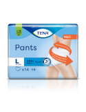 TENA PANTS LARGE 14'S