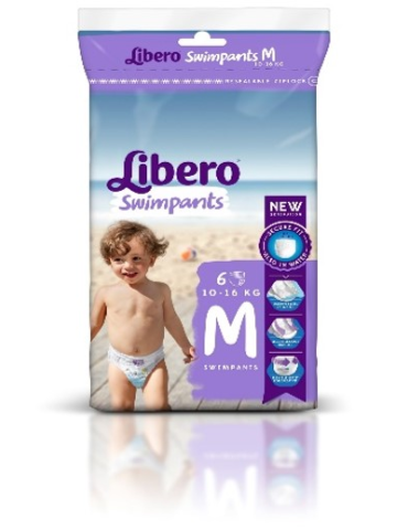 LIBERO SWIMPANTS MEDIUM 10-16 KG 6s