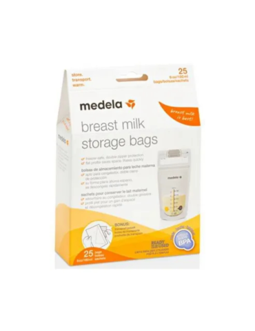 MEDELA BREASTMILK STORAGE BAGS 25PCS
