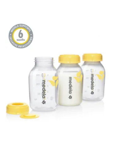 MEDELA BREASTMILK BOTTLES 3PCS
