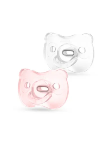 MEDELA SOFT SILICONE PACIFIER 0-6 GIRL