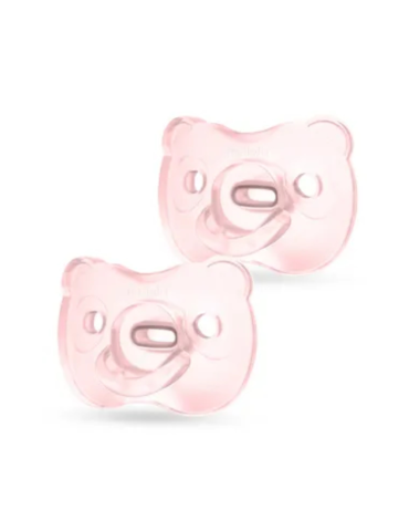 MEDELA SOFT SILICONE PACIFIER 6-18 GIRL