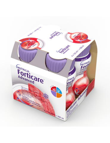 FORTICARE ADVANCED COOL BERRY 4X125ML