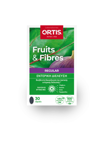 ORTIS Fruits & Fibres 30 Tablets