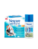 3M Nexcare Comfort, 10cm x 26.5cm +  Free Cold Spray